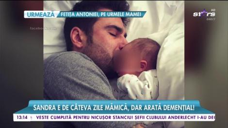 Adrian Mutu, prima noapte acasă cu Tiago!