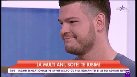 La mulți ani, Bote! Declarație emoționantă de ziua lui!