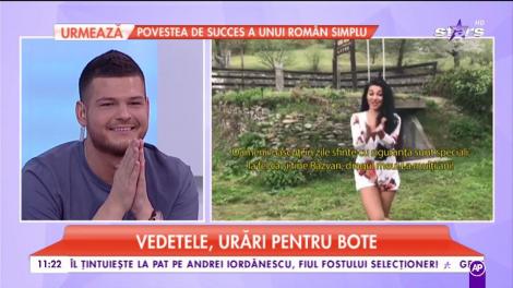 Vedetele i-au făcut urări lui Bote