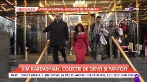 Kim Kardashian, colecție de genți și pantofi