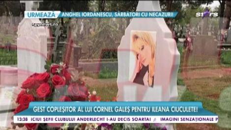 Gest copleşitor al lui Cornel Galeş pentru Ileana Ciuculete!