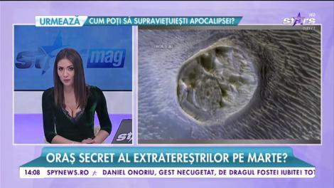Oraş secret al extratereştrilor pe Marte?