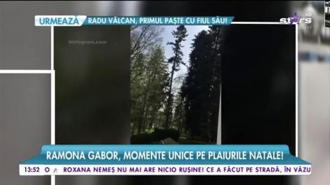 Ramona Gabor, momente unice pe plaiurile natale!