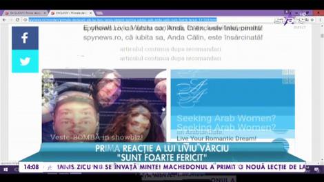 Liviu Vârciu confirmă că iubita sa, Anda Călin, este însărcinată!