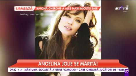 E zarvă în lumea celebrităților de peste Ocean! Angelina Jolie se pregătește să îmbrace din nou rochia de mireasă