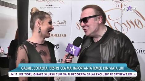 Gabriel Cotabiţă, despre cea mai importantă femeie din viaţa lui! Artistul a dezvăluit secretul unei relaţii perfecte!