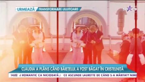 Claudia Pătrăşcanu, o mămică fericită