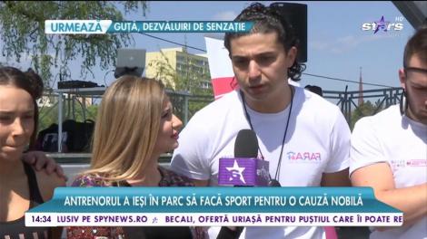 Alex Florescu ajută copiii cu dizabilităţi