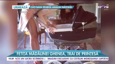 Fetița Mădălinei Ghenea are un cărucior care costă cât o maşină!