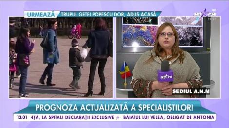 Ce spun meteorologii despre zilele următoare! Prognoza actualizată a specialiștilor!