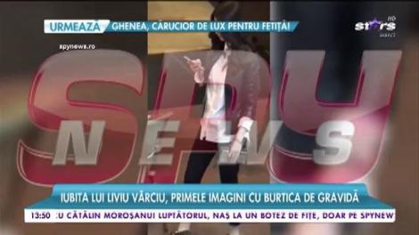 Iubita lui Liviu V&acirc;rciu, primele imagini cu burtica de gravidă!