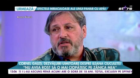 Cornel Galeș, dezvăluiri uluitoare! Secretul pe care artista l-a luat cu ea &icirc;n morm&acirc;nt!