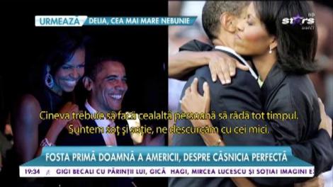 Michelle Obama, secretele unei căsnicii reuşite