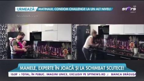Cine câştigă concursul între mama şi tata?