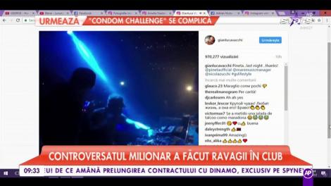 Gianluca Vacchi a făcut show în club! Mai nou este şi DJ