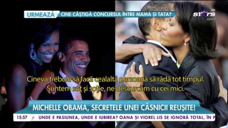 Michelle Obama, secretele unei căsnicii reuşite!