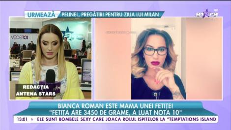 Bianca Roman, una dintre cele mai sexy ispite de la "Insula Iubirii" a adus pe lume o fetiță: "Nu pot să spun ce am simțit în acel moment. O fericire care mă inundă"