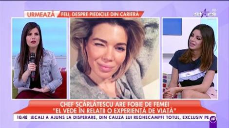 Chef Scărlătescu suferă de o fobie ciudată: femeile!