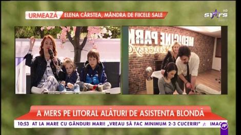 Tuncay nu se mai ascunde. A mers pe litoral alături de asistenta blondă