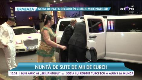 Nuntă de sute de mii de euro! Cei mai tari artiști au &icirc;ntreținut atmosfera!