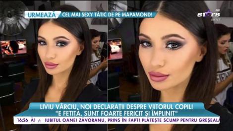 Liviu V&acirc;rciu, noi declarații despre viitorul copil! "E fată, sunt foarte fericit!"