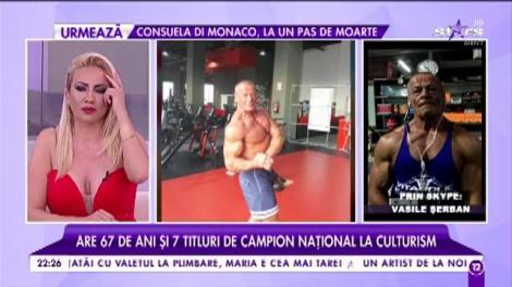 Vasile Șerban, pensionarul culturist, a cucerit un nou titlu