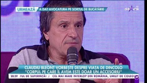 Un actor de la noi, la un pas SĂ SE CĂLUGĂREASCĂ! Interviu de excepție cu Claudiu Bleonț: "Corpul pe care-l avem este doar un accesoriu"