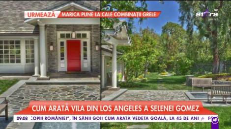 E adorată de tineri din întreaga lume, dar puţini ştiu în ce casă locuieşte! Selena Gomez trăiește într-o vilă luxoasă din Los Angeles