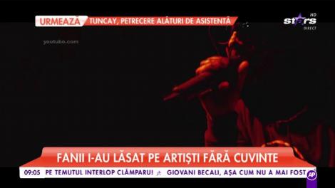 Băieţii de la Carla's Dreams au cei mai tari fani! Imaginile de la un concert al trupei fac senzaţie