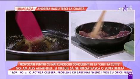Provocare pentru cei mai cunoscuți concurenți de la ”Chef la cuțite”: ”Avem mari emoții!”