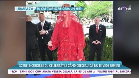 Dezmăţ total &icirc;n culisele celui mai important eveniment al modei! Scene incredibile cu celebrităţile c&acirc;nd credeau că nu le vede nimeni