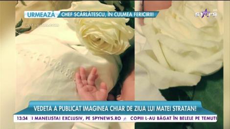 Prima fotografie cu fetiţa Mădălinei Ghenea! Vedeta a publicat imaginea chiar de ziua lui Matei Stratan