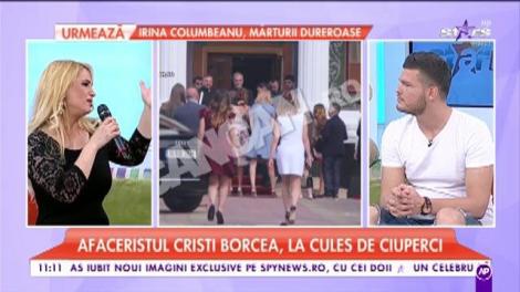 Cristi Borcea are o nouă meserie! Afaceristul, la cules de ciuperci!