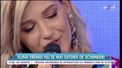 Alina Eremia este pasionată de fashion din momentul în care a intrat în lumea showbizului