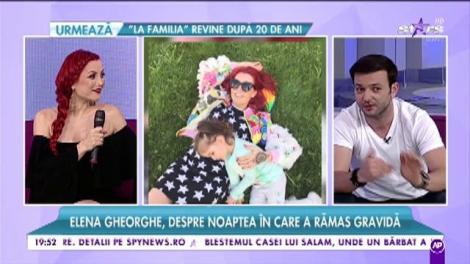 Elena Gheorghe, însărcinată în șapte luni