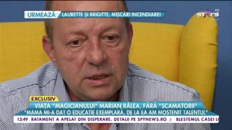 Viața magicianului Mihai R&acirc;lea, fără "scamatorii"! "Un actor trebuie să z&acirc;mbească pe scena!"