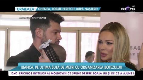 Bianca, pe ultima sută de metrii cu organizarea botezului fetiței! "Cred că acolo am cele mai multe emoții!"