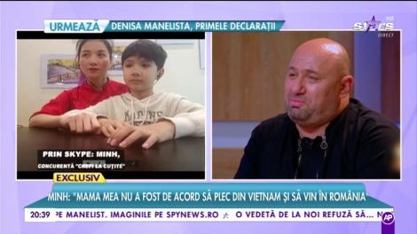Minh ne-a cucerit la "Chefi la cuțite"! Și-a părăsit familia și țara pentru marea dragoste: "Mama mea nu a fost de acord să plec din Vietnam și să vin în România"