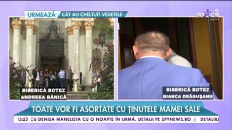 Primele imagini şi declaraţii de la botezul lui Noah Andrei! Emoţii mari în familia Andreei Bănică