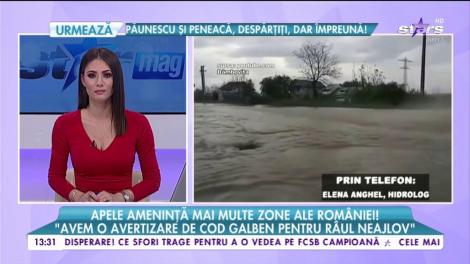 Potop în mai multe zone ale ţării!