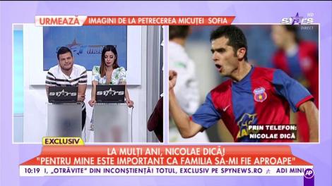 La mulţi ani, Nicolae Dică! "Sper să ajung cât mai sus în cariera de antrenor"