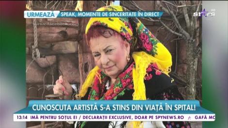 Încă o cântăreaţă răpusă de aceeași boală ca Ileana Ciuculete!