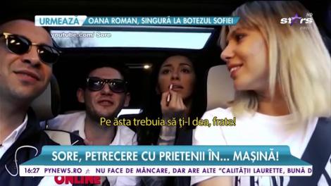 Sore, petrecere cu prietenii, pe patru roți. Glume, karaoke, piese de dragoste și manele. Hitul lui Vârciu, printre preferatele serii