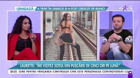 Laurette, faţă &icirc;n faţă cu &icirc;ntrebarea: "Aţi  fost la camera intimă?"