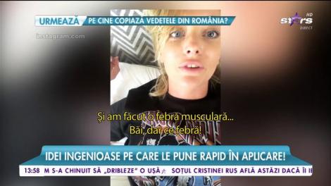 Dacă nu are timp de sală, Delia aduce sala la ea acasă! Vă întrebaţi ce are ea de arată atât de bine?