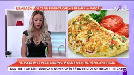 Bianca Drăguşanu a gătit, &icirc;n direct, la "Star Matinal"! N-ai văzut-o niciodată aşa!