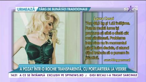 Laura Cosoi, mai sexy ca niciodată
