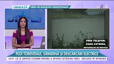 Weekend cu ploi şi vijelii