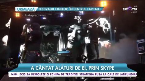 Carla's Dreams, concert electrizant la Arenele Romane