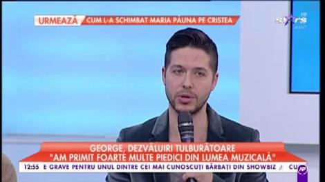 George are vise premonitorii: ”Am visat o melodie, iar apoi am înregistrat-o”